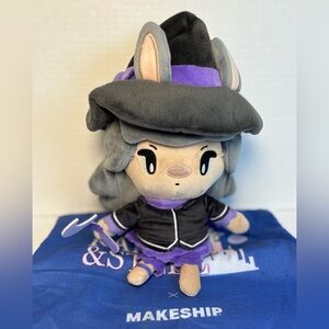 Makeship Rabbit & Steel Wizard Rabbit Plush Official Limited Game Collectible